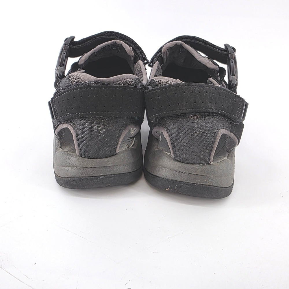 Teva Omnium 2 Mens Black Grey Hiking Water Sandals Size 9 Closed Toe Hikin - Picture 5 of 7